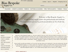 Tablet Screenshot of biasbespoke.com